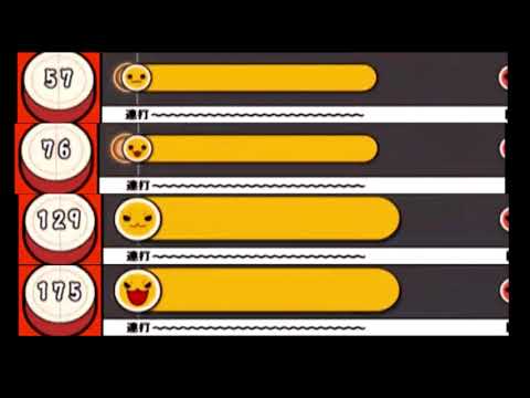 【太鼓の達人 アニスぺ】ヤッターマンの歌【全難易度同時再生】