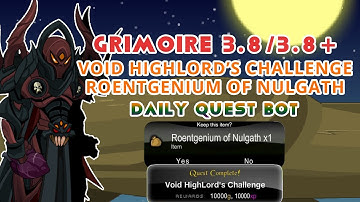 =AQW= Grimoire 3.8 - Void Highlord