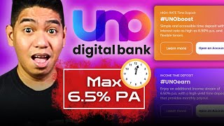 High Interest Rate of 6.5% PA for UNO Banks TIME DEPOSIT  May Catch Ba?