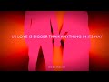 U2 - “Love Is Bigger Than Anything In Its Way” | Beck Remix