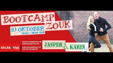 Bootcamp Zouk Jasper & Karin - Salsa Viva