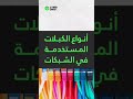 أنواع الكبلات المستخدمة في الشبكات