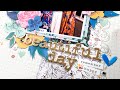 Happy Groundhog Day Triple Scrapbook Layout Process with a Fun Twist