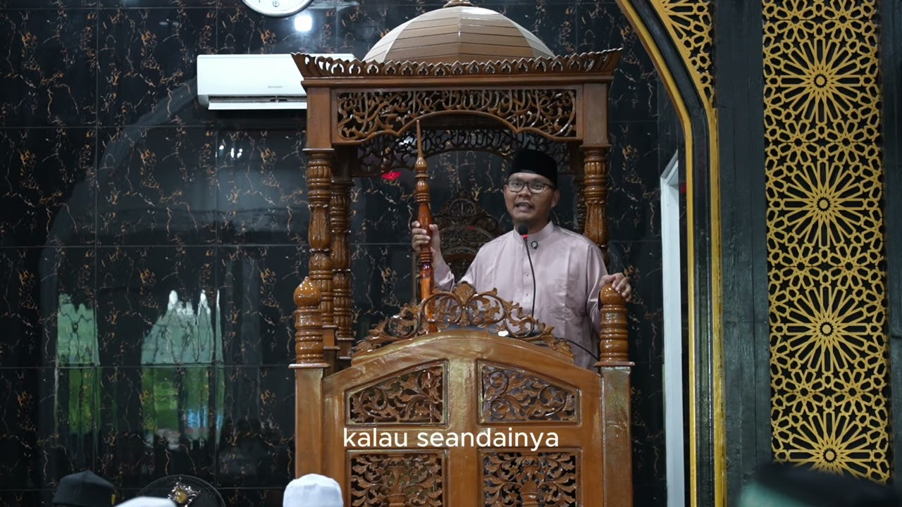 KHUTBAH JUMAT BULAN DZULHIJJAH DI MESJID NURUSSA'ADAH