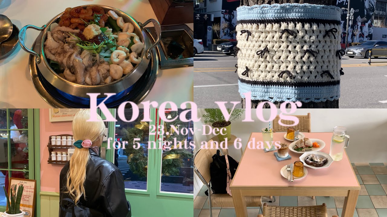 【韓国vlog】【NCTzen vlog】5泊6日の韓国旅行✈️❤︎ | 人気&穴場カフェとグルメ | ショッピング | シズニ |弘大・安国・狎鴎亭・聖水・梨泰院・漢南・広蔵市場