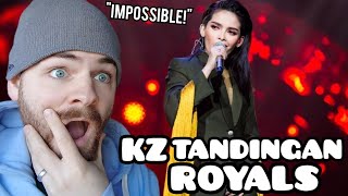First Time Hearing KZ TANDINGAN "Royals" Reaction