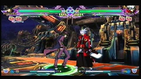 BBCS: EX Stylish Hazama combos