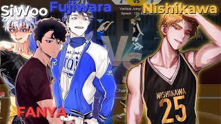 The Spike Volleyball !! 3x3 !! Fujiwara & FANYA & SiWoo Vs Nishikawa ! Full Gameplay!The Spike 3.1.2 screenshot 4