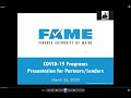 Fame business webinar covid19 programs for maine lenders