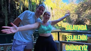 Antalya Düden Şelalesinde Balayı Huzuru Şelalenin İçindeki Mağarayı Keşfettik