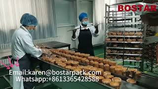 Bread pillow packing machine automatic bakery packaging machines