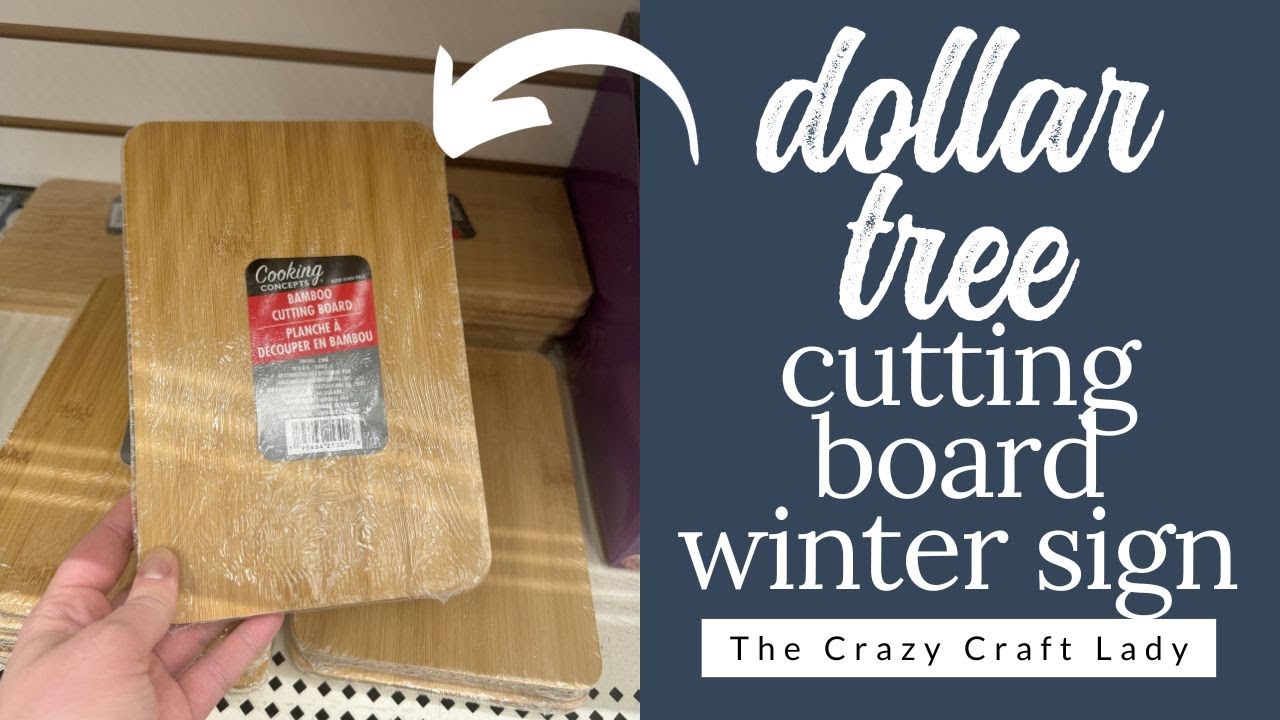 Sheet Music Snowman Sign from a Dollar Store Cutting Board