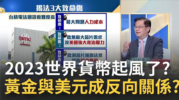 各国央行狂扫货"黄金"起风了! 全球金价有望"高歌猛进"? 黄金价格惊惊涨 想投资有哪些管道?｜王志郁 主持｜20230201| Catch大钱潮 feat.朱岳中.黄世聪 - 天天要闻