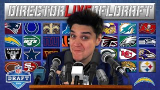 2024 NFL Draft LIVE STREAM: Chargers Fans Watch Party | Director LIVE
