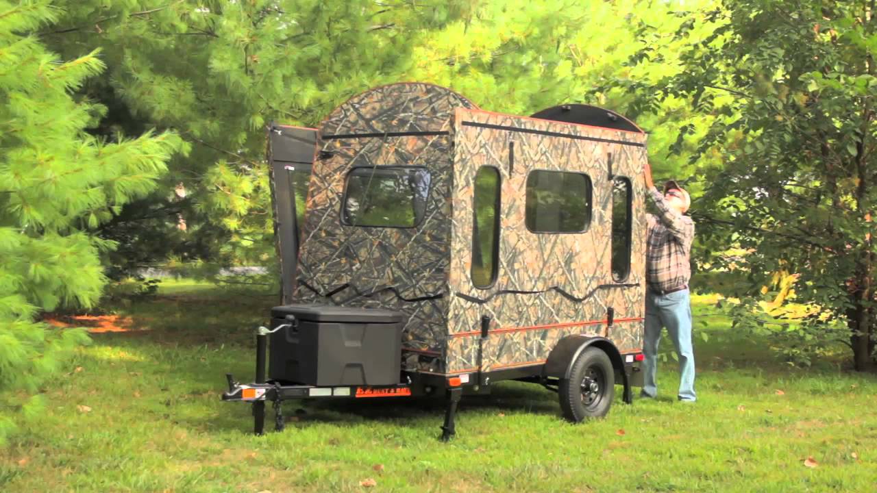 EZ Hunt & Haul Blind Setup YouTube