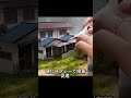 長屋ジオラマの作り方!植物の配置でリアルさを追求する方法【模型製作】 #ジオラマ #模型 #ミニチュア
