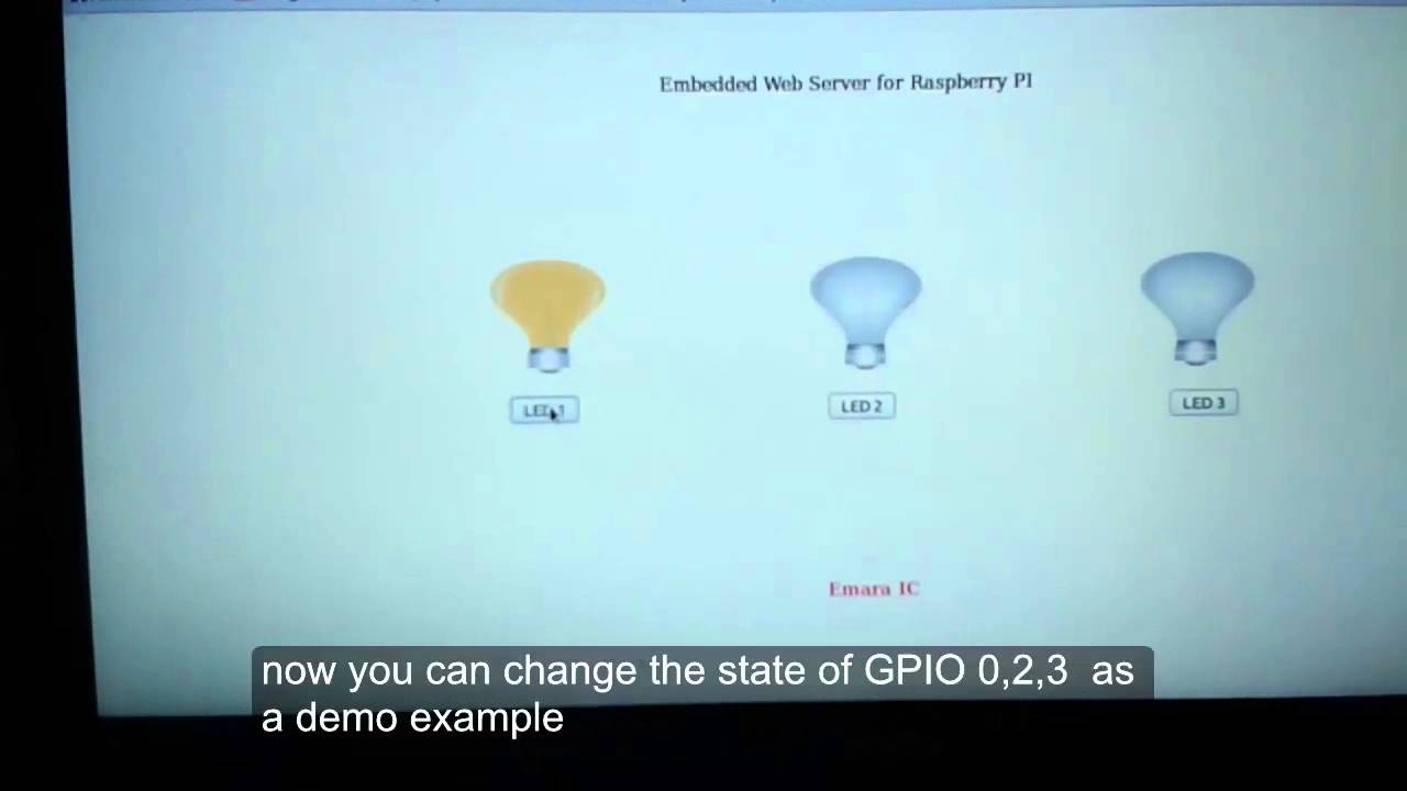 Control Raspberry Pi's GPIO through Internet and LAN - YouTube