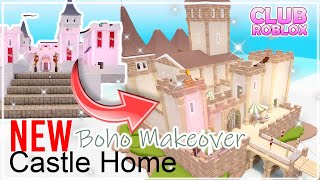 I Transformed My Castle Home  in Club Roblox into a Boho and Medieval Kingdom Paradise 