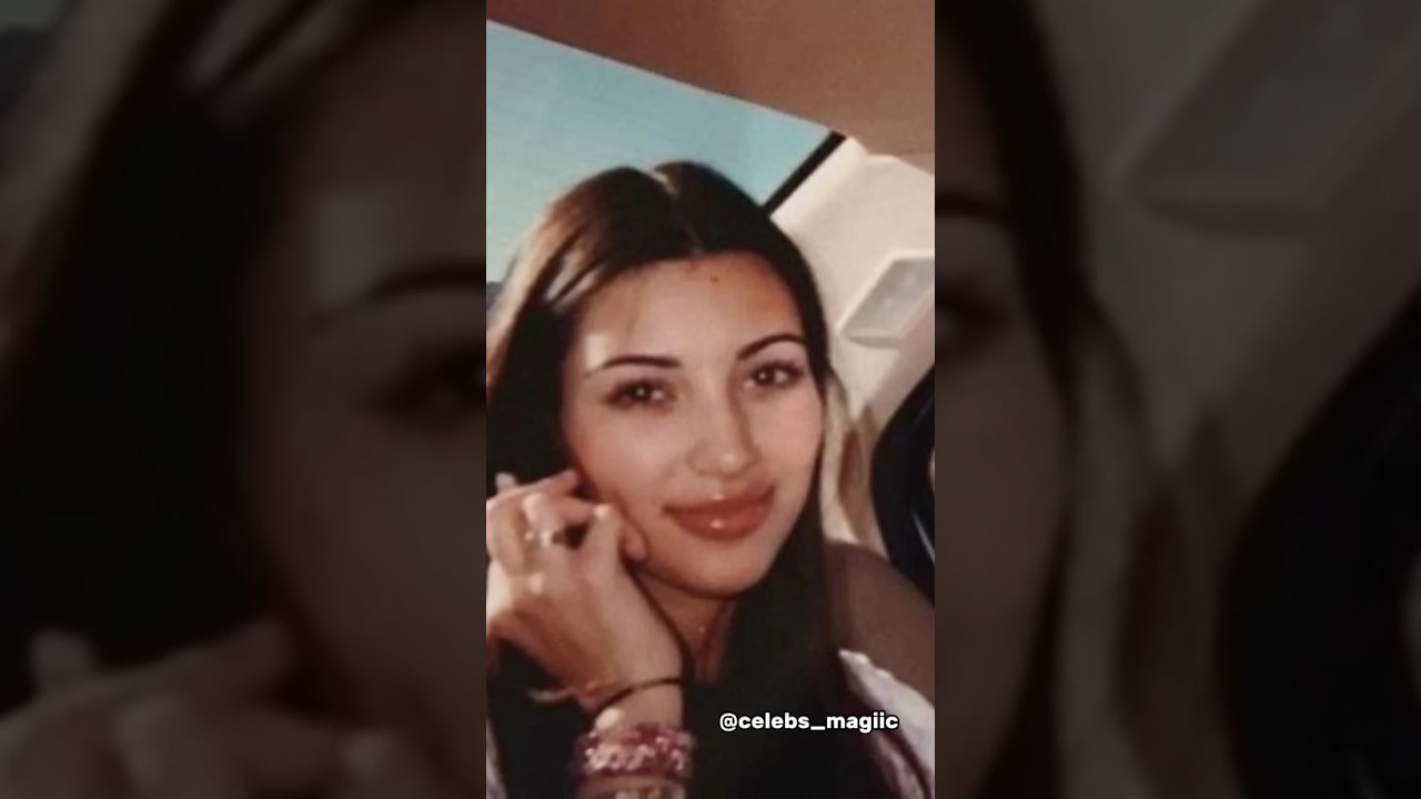 kim kardashian in 90's 