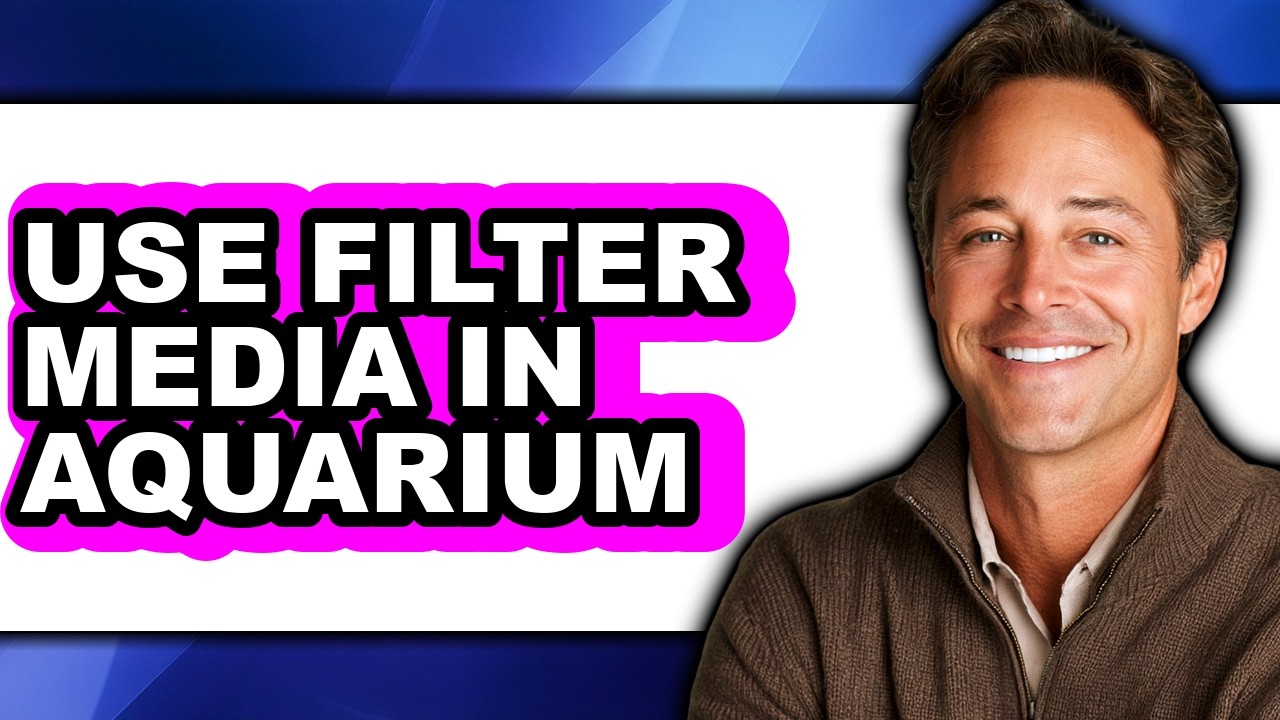 How to Use Filter Media in Aquarium - Full Guide - YouTube