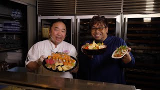 Amazing steak, seafood, sushi and then some! Oishii 808 features Restaurant Vino!