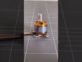 Power and Efficiency of a Brushless Motor A2212/6T 2200KV for Drones