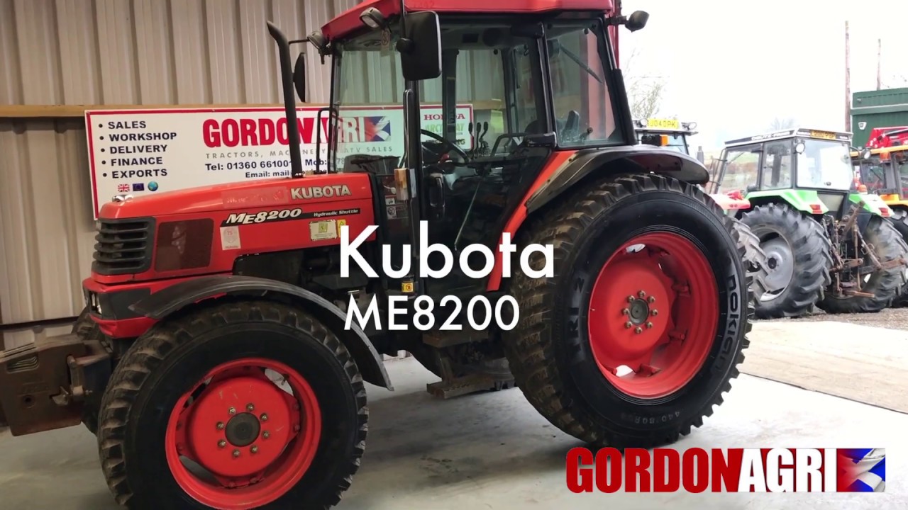 Manuel D'atelier Tracteur Kubota ME8200 & ME9000 Sur CD - Documentation Technique - Neuf