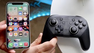 How To Connect Nintendo Switch Pro Controller To iPhone!
