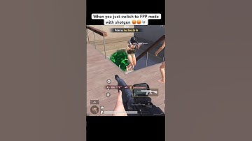 When you switch to FPP mode with shotgun 💀💀 BGMI new trend #bgmi #trending #shorts