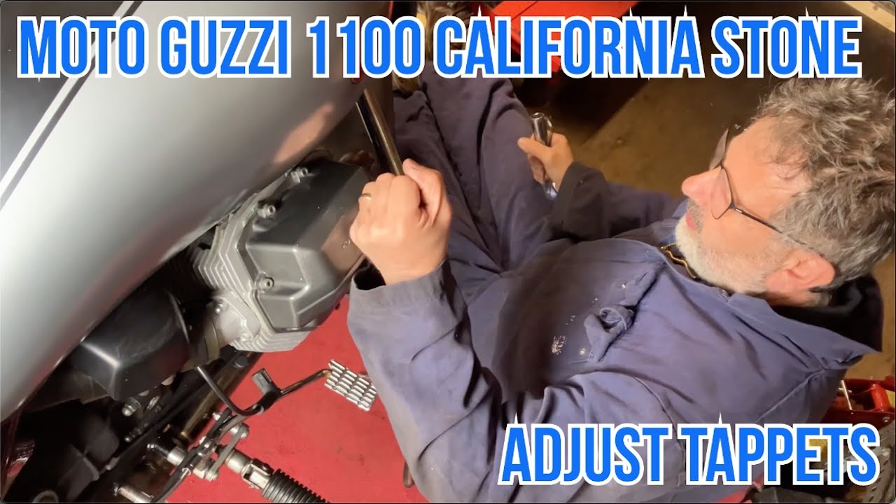 Moto Guzzi 1100 California Stone - Adjust Tappet Clearance