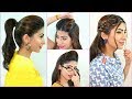 5 Everyday HAIRSTYLES Every Teenager/Office/College Girls MUST Try | #Summers #HairHacks #Anaysa