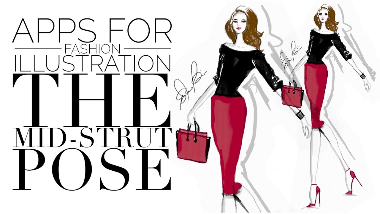 fashion illustration app for apps for fashion illustrators the mid strut fashion pose fashion illustration app for apps for fashion illustrators the mid strut fashion pose