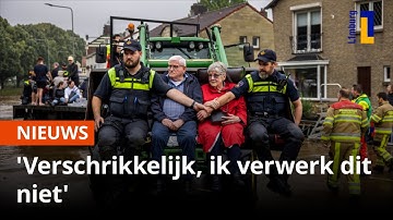 Evacuatie van Toos op shovel tijdens watersnood heeft veel impact gehad op haar