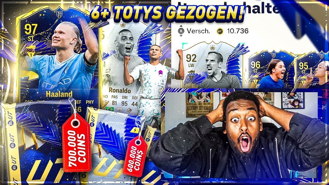 TOTY + TOTY ICON IN EINEM PACK🤯🔵700k & 600k PACKS CRASHEN MARKT🚨TOTY ESKALATIONS PACK OPENING🥶| EAFC