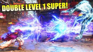 Ryu's Denjin Hadoken is CRAZY!