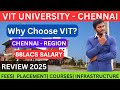 VIT UNIVERSITY - CHENNAI | Full detailed Review in Tamil| Placements| #vit #vellore #university #tn