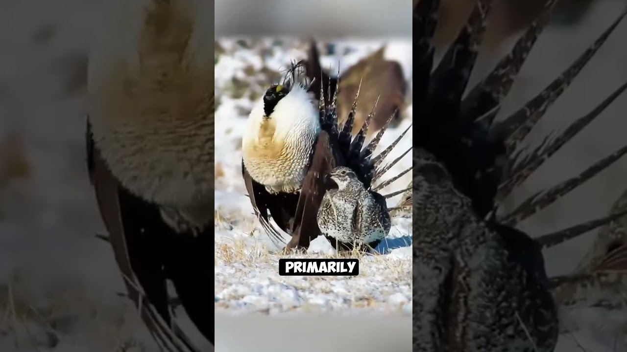 Plump birds drum in forests. 