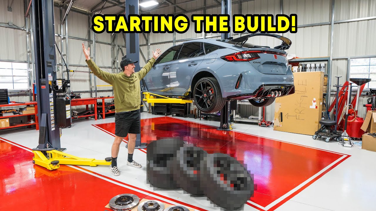 FIRST MODS FOR OUR NEW FL5 CIVIC TYPE R! - YouTube