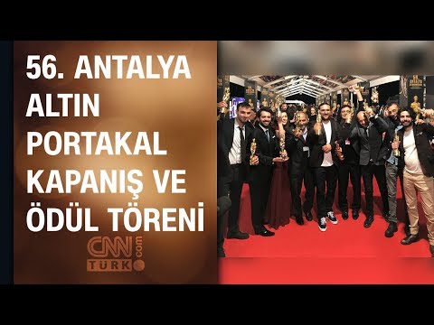 56. Antalya Altın Portakal Kapanış ve Ödül Töreni - CNN TÜRK 01.11.2019 Cuma