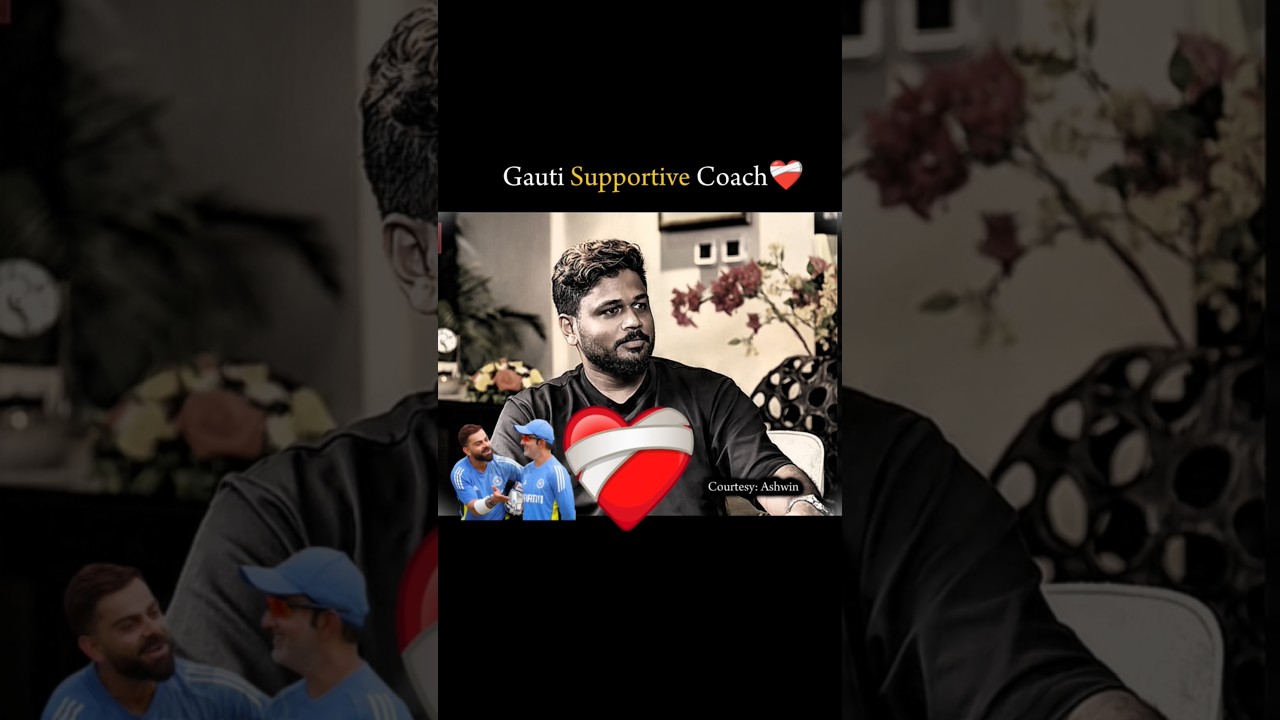 Gautam Gambhir Supportive Coach ❤‍🩹
