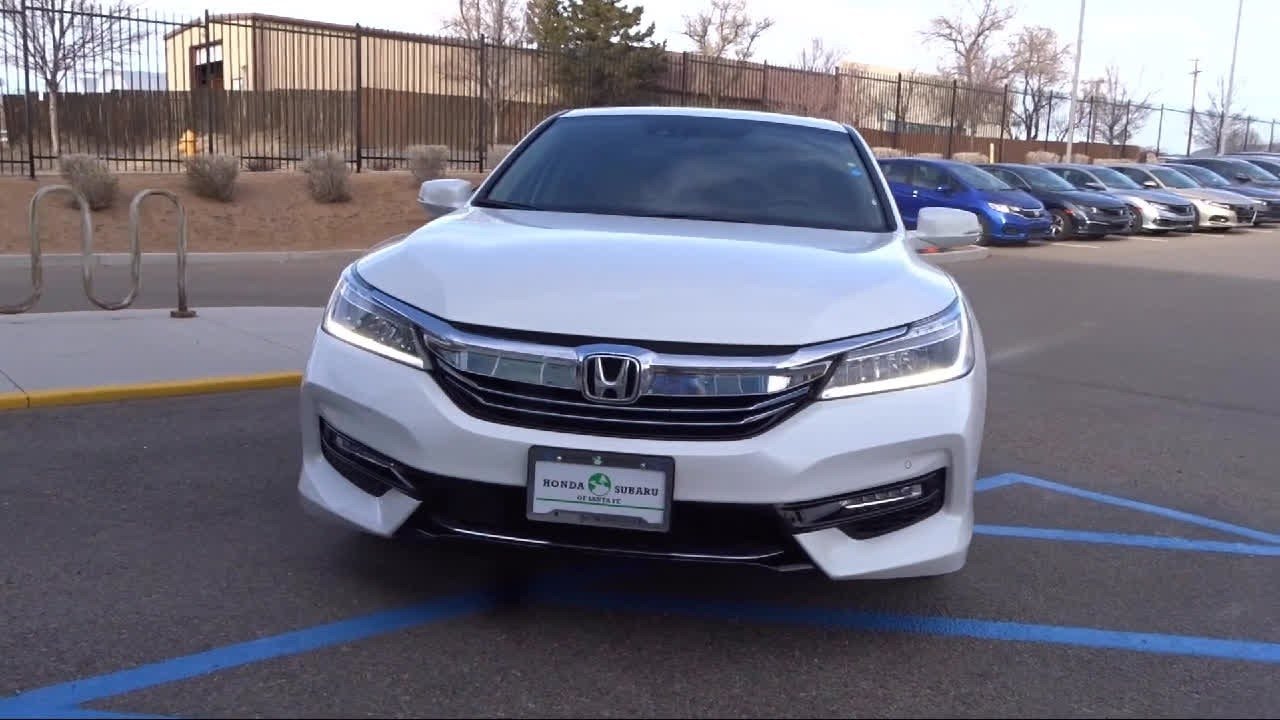 2017 Honda ACCORD Sedan Hybrid Touring - YouTube