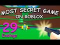 *Most Secret Game On Roblox* 29 Endings