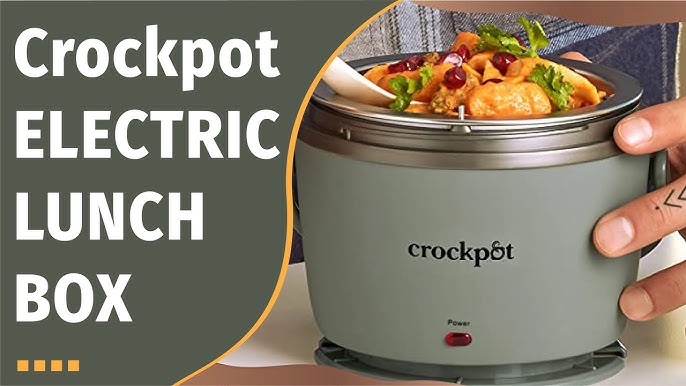 Crockpot Electric Lunch Box, Portable Food Warmer for On-the-Go, 20-Ounce