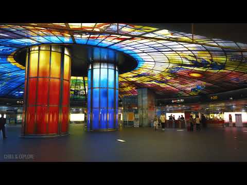 🇹🇼 Kaohsiung Station dome of light - 美麗島站 光之穹頂 [2019 Archive before COVID]