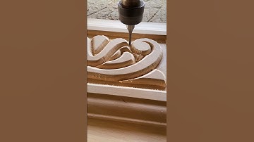 Extreme CNC Carving Perfection 👀✨ | Hypnotic ASMR & Deeply Satisfying Cuts #woodworking