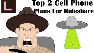 TOP 2:  Cell Phone Plans for Rideshare Driving