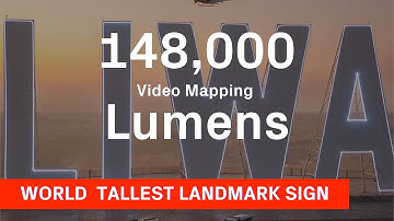 LIWA Sign Show 2025 | Laser Saga | World’s Tallest Landmark Light Show – Moreeb Dune Festival