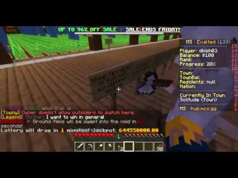 What my friend and I found on a Minecraft survival server - YouTube