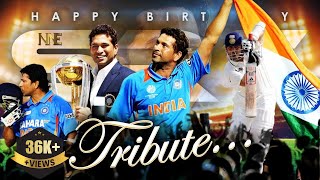 Happy Birthday Sachin Tendulkar l Tribute to Sachin Tendulkar l Master Blaster l Navin Newyz Editz