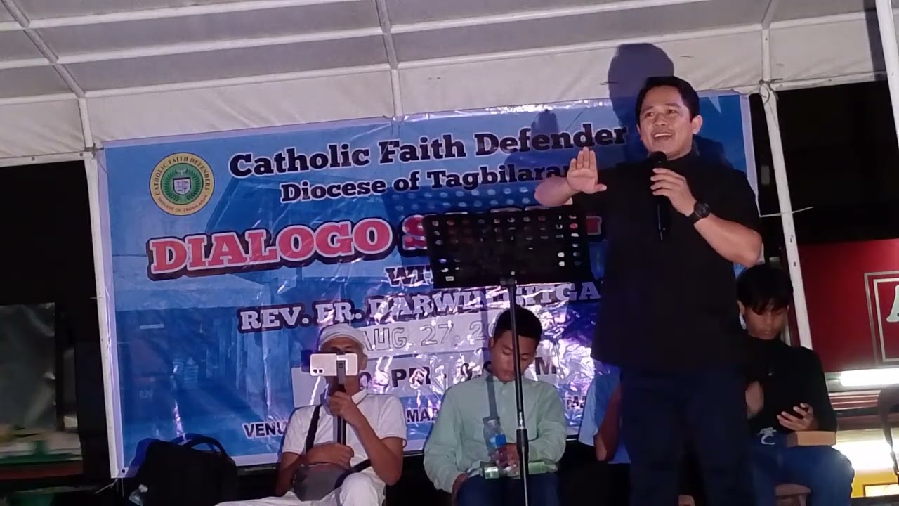 CFD Diocese Tagbilaran Dialogo Sa Pagtoo With Rev Fr Darwin Gitgano,,Ang lahat Hayop Pagkain Nilinis